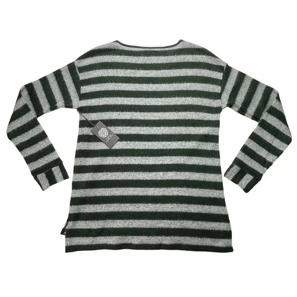 Vince Camuto Umbra Forest Striped Womens Top Size XS - Picture 6 of 6